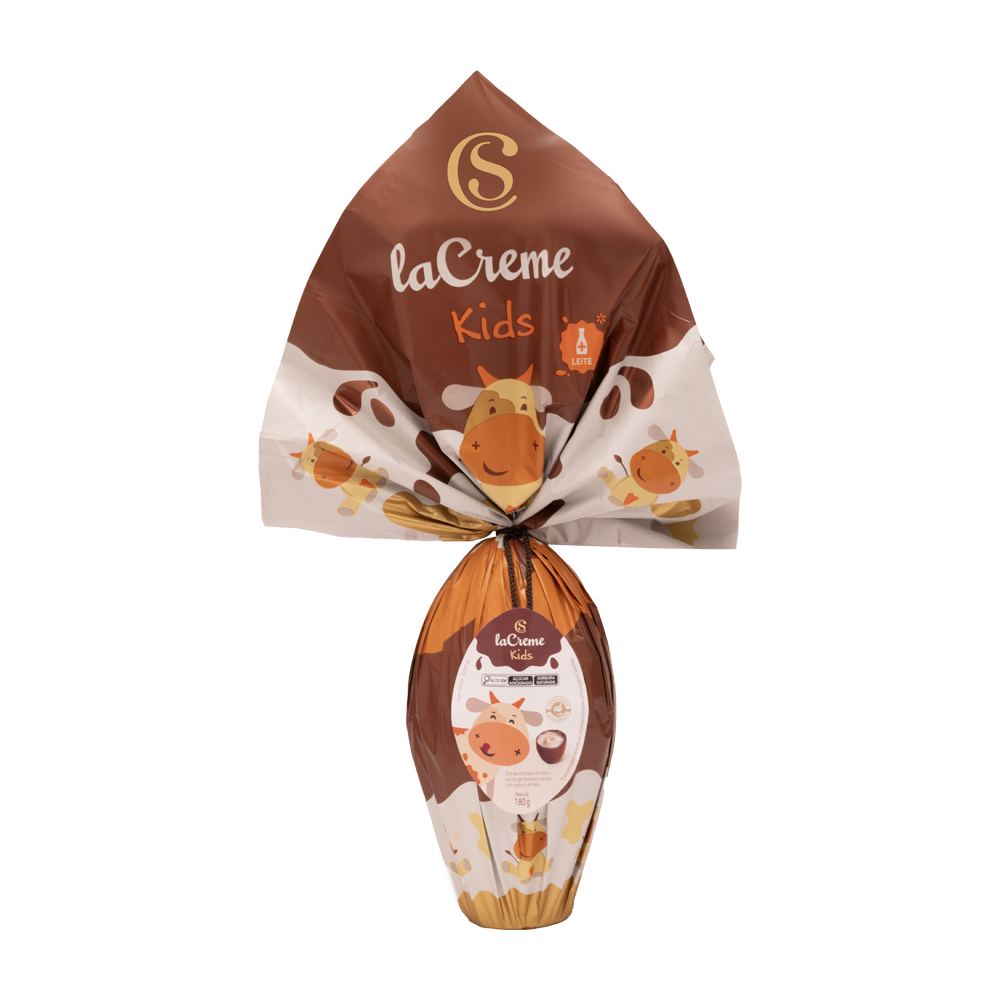 Ovo de Páscoa Ovinhos laCreme Kids 180g