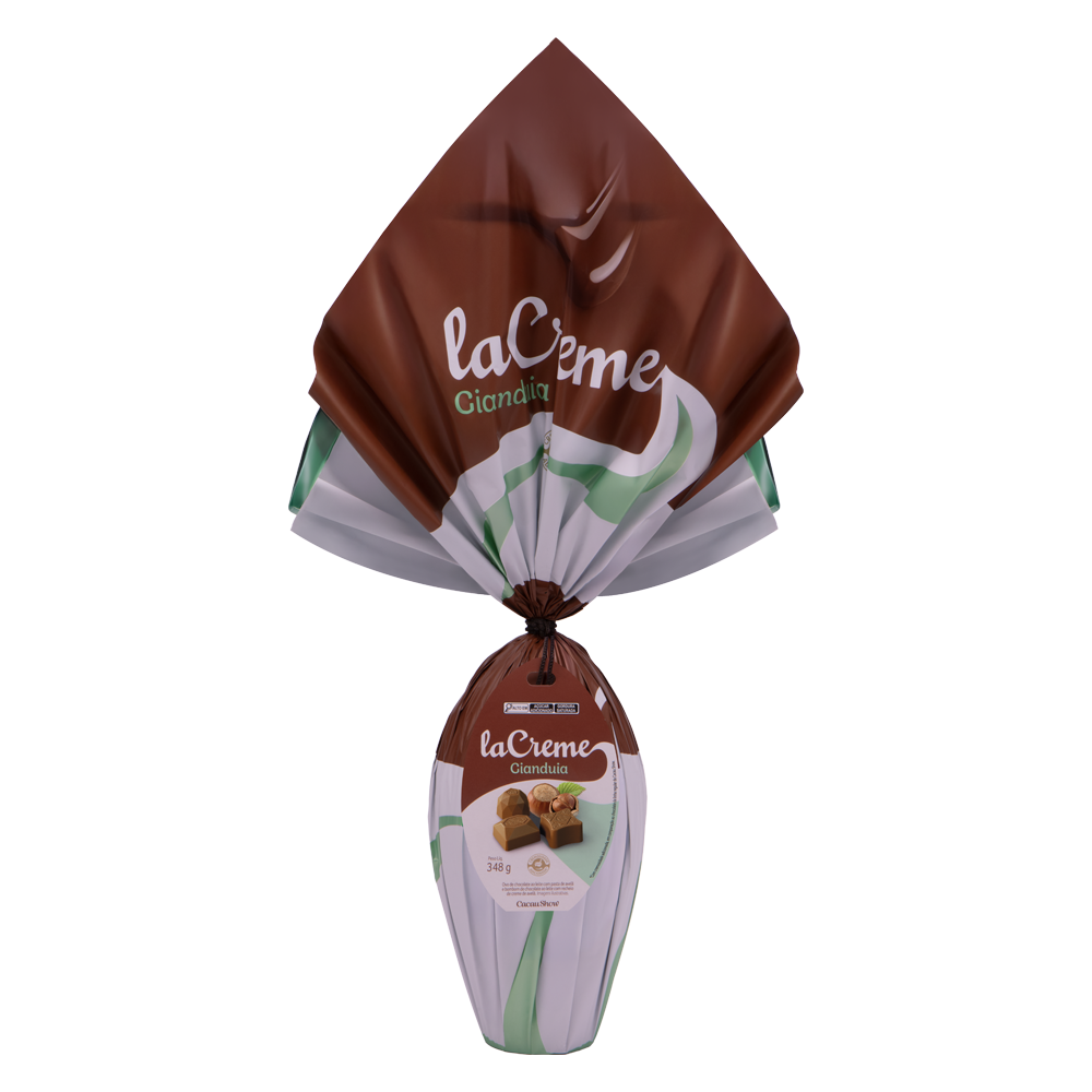Ovo de Páscoa laCreme Gianduia 348g