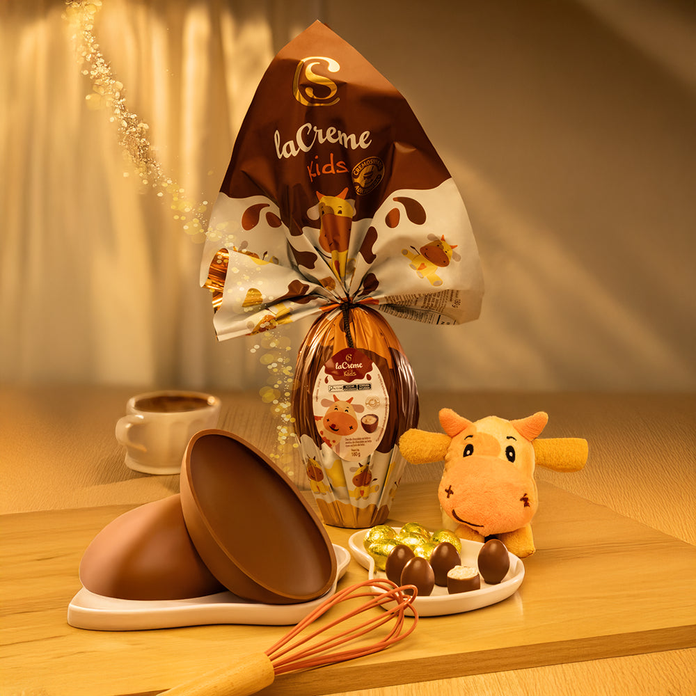 Ovo de Páscoa Ovinhos laCreme Kids 180g